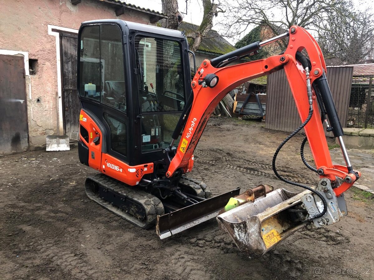 K prodeji mini bagr Kubota KX 016 - 5