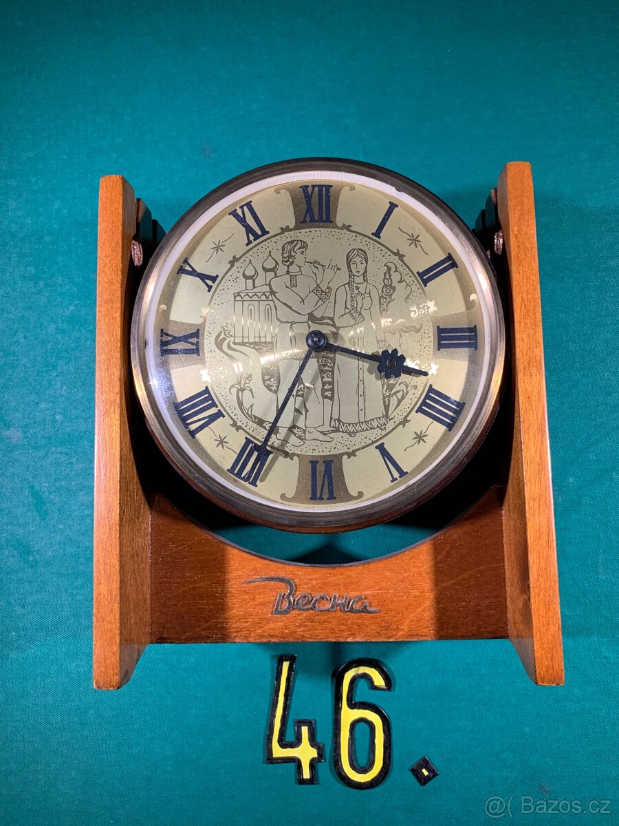 Ruské krbové hodiny - 5