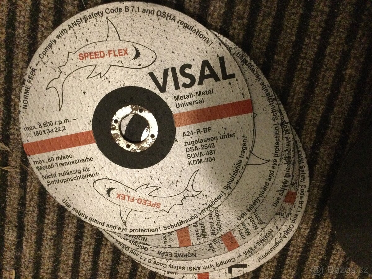 Prodám řezné kotouče HILTI 180mm a jiné 18ks nové - 5