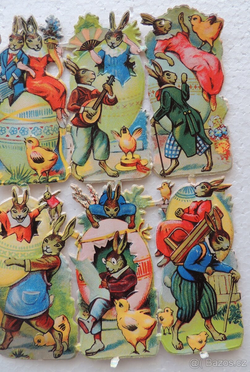 cukrařské retro nalepky - 5