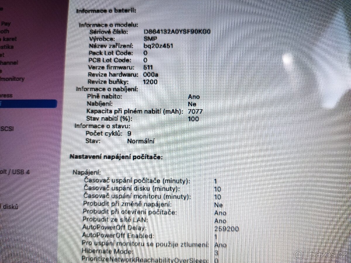 PRODÁNO- MacBook Air 13-inch, 2017-i5,8GB RAM,128GB úložiště - 5