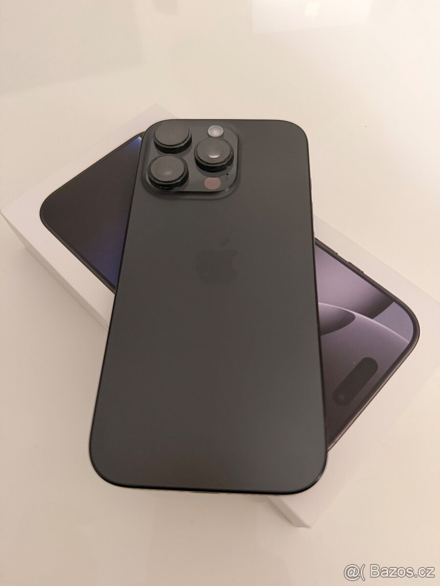 IPhone 16 pro 128 G cerny ttan - 5