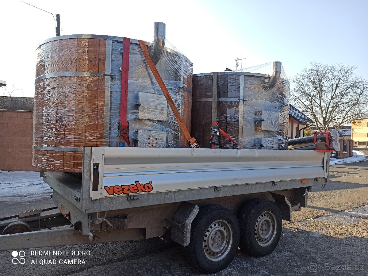 Celonerezový koupací sud.káď. - 5