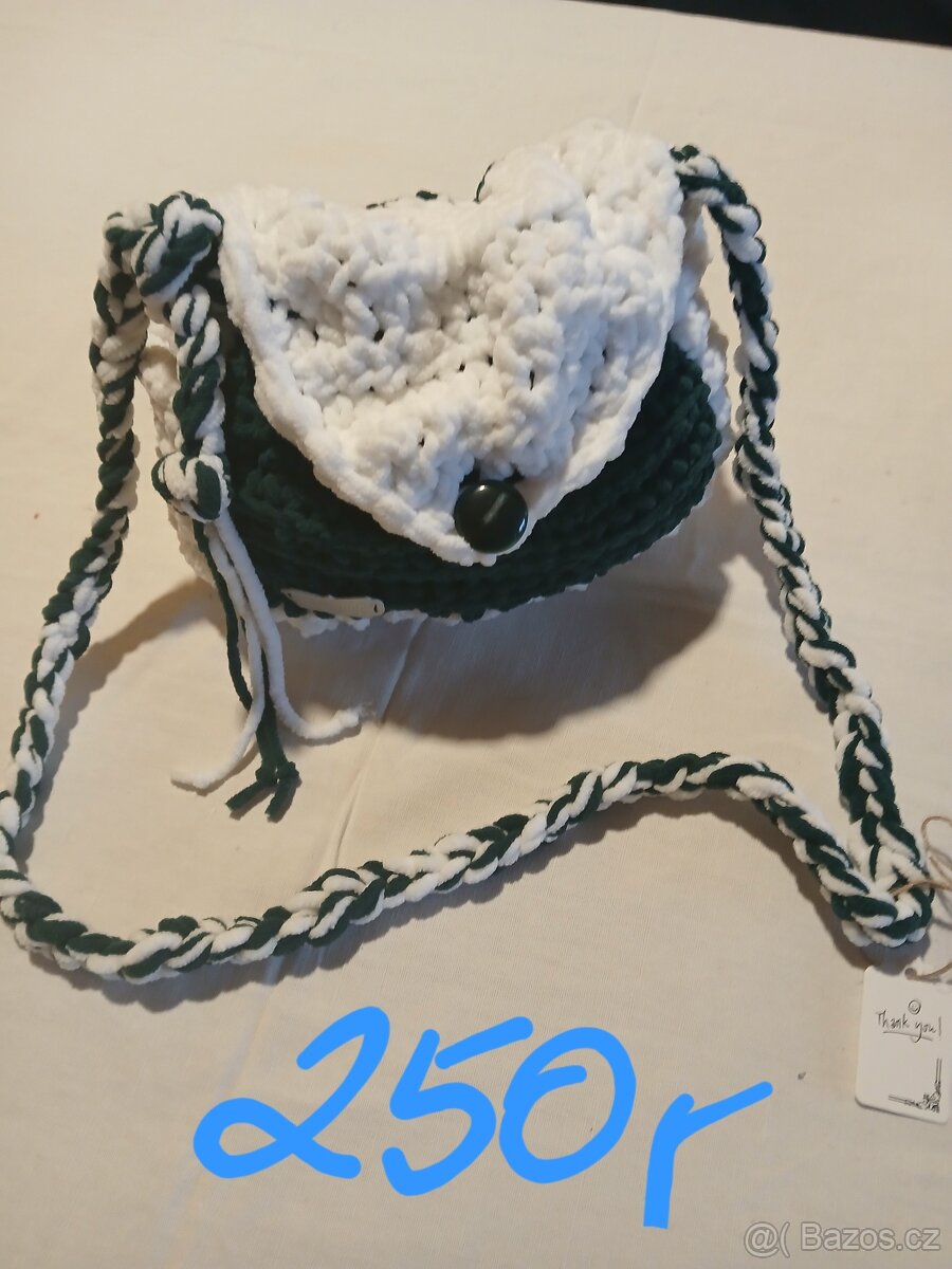 Háčkované kabelky a tašky - 5