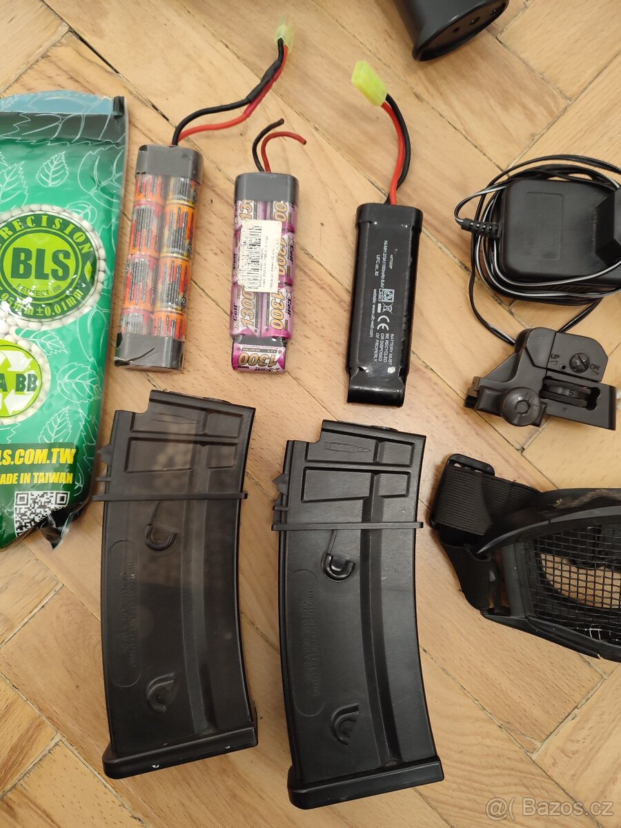 Airsoft g36c top stav hodně příslušenství - 5