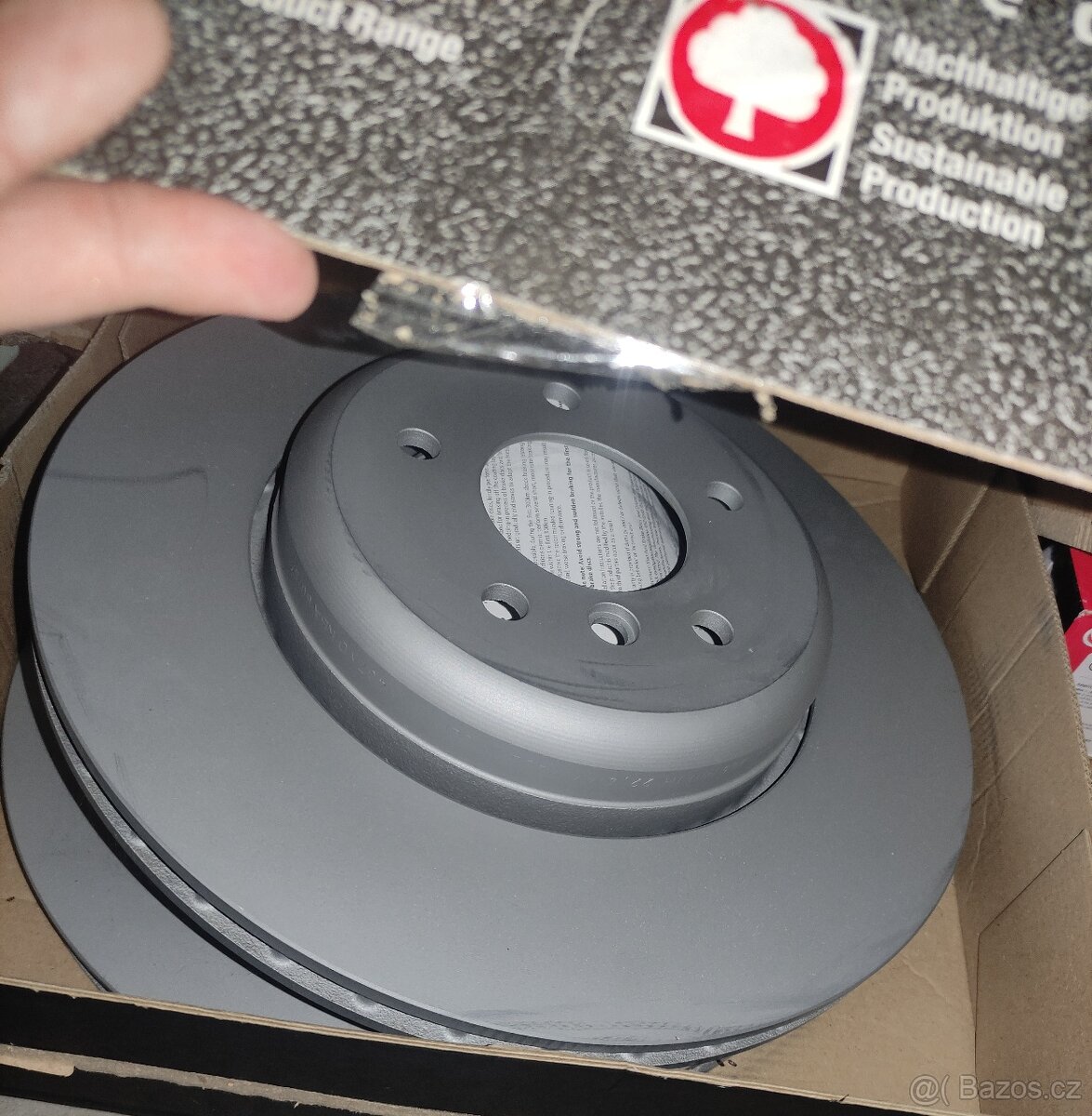 BMW m performance zadní brzdové třmeny - 5