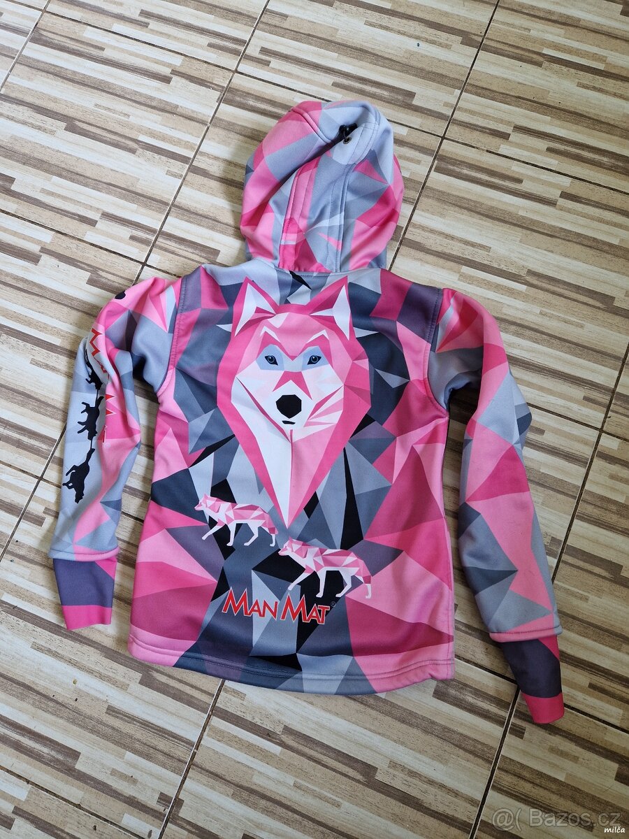 DÍVČÍ SOFTSHELLOVÁ BUNDA MANMAT - 5