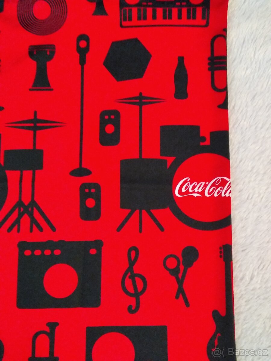 NÁKRČNÍK jednovrstvý, originál Coca Cola - 5