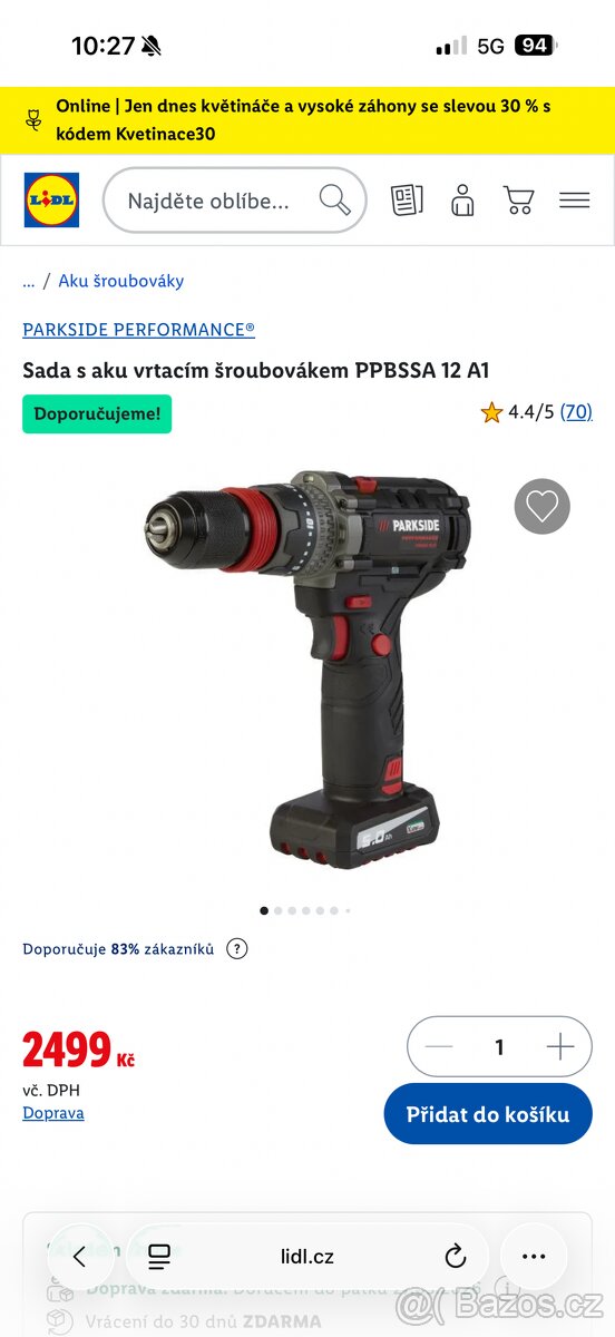 Parkside aku vrtačka - 5