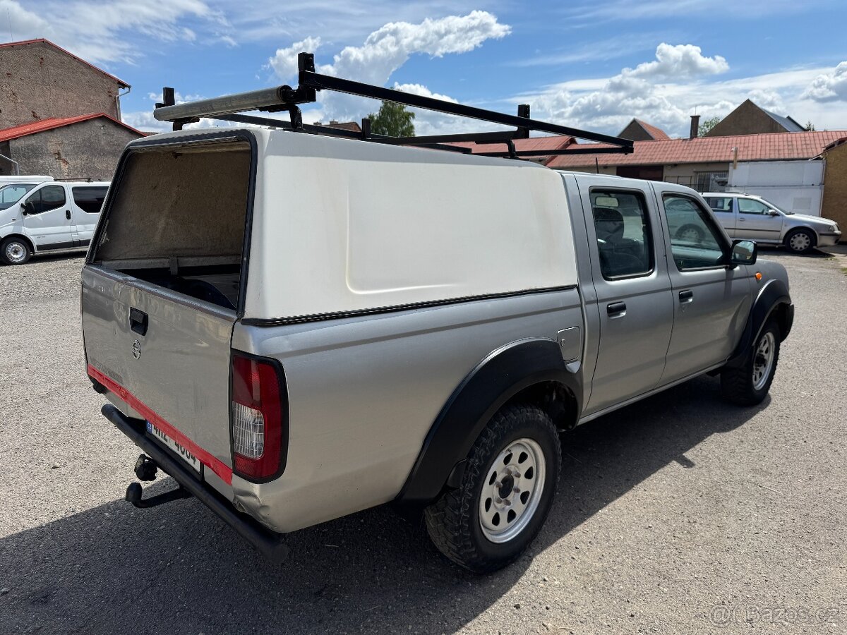 Nissan Double-cab D22 2009 2.5 TDI 4x4 CZ 1. maj. DPH