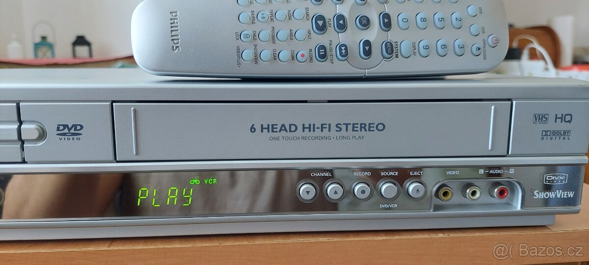 COMBO PHILIPS DVP3100V/DVD/VHS/ - 5