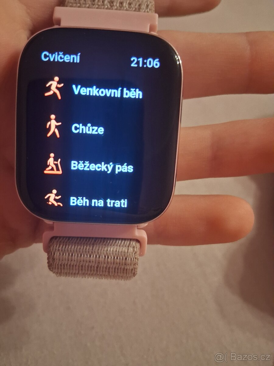 Chytré hodinky Amazfit Active růžové - 5