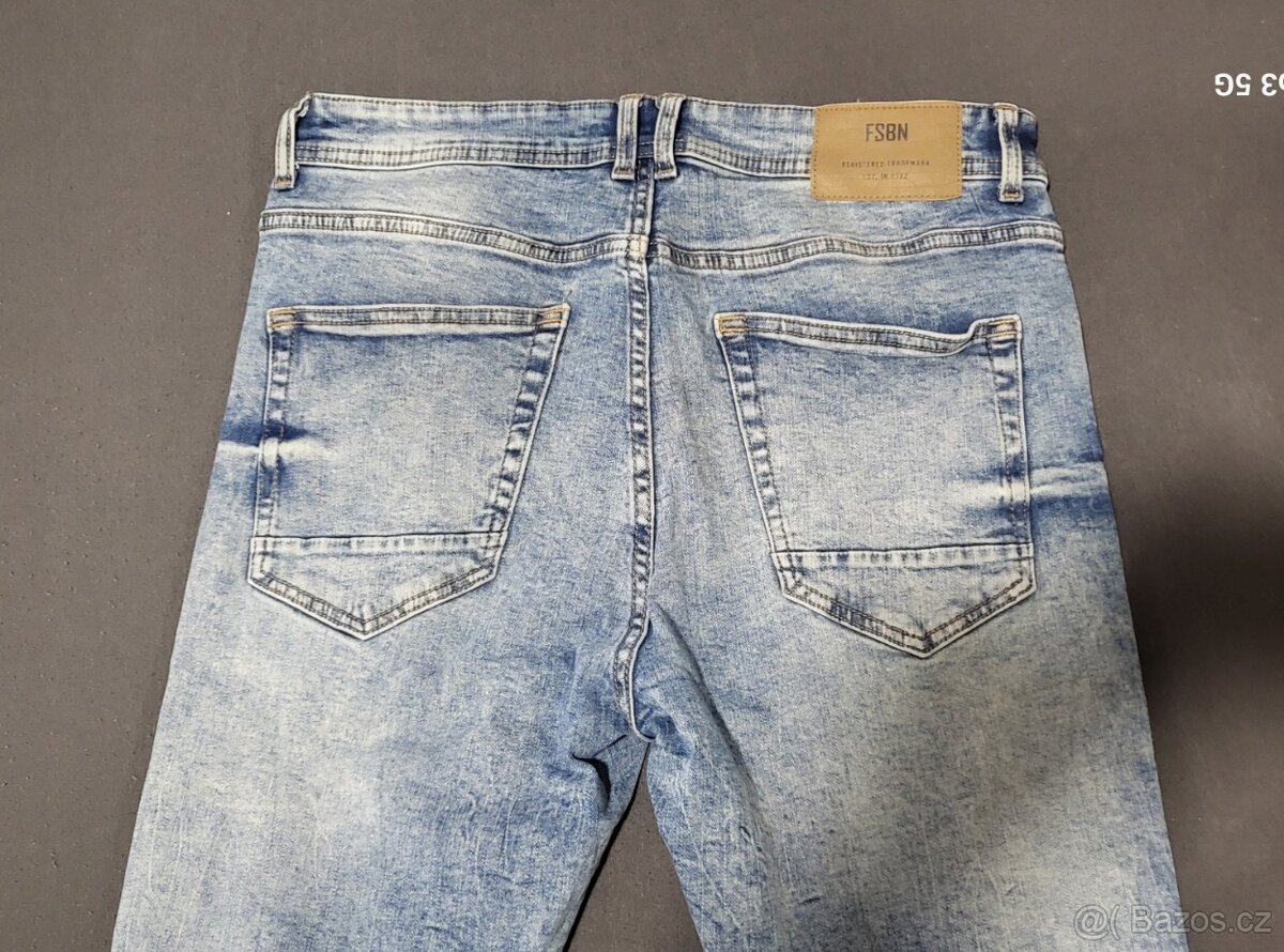 FISHBONE pánské džíny vel M (31/30) - 5