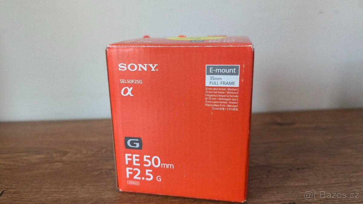 Sony G 50mm F2.5 - 5