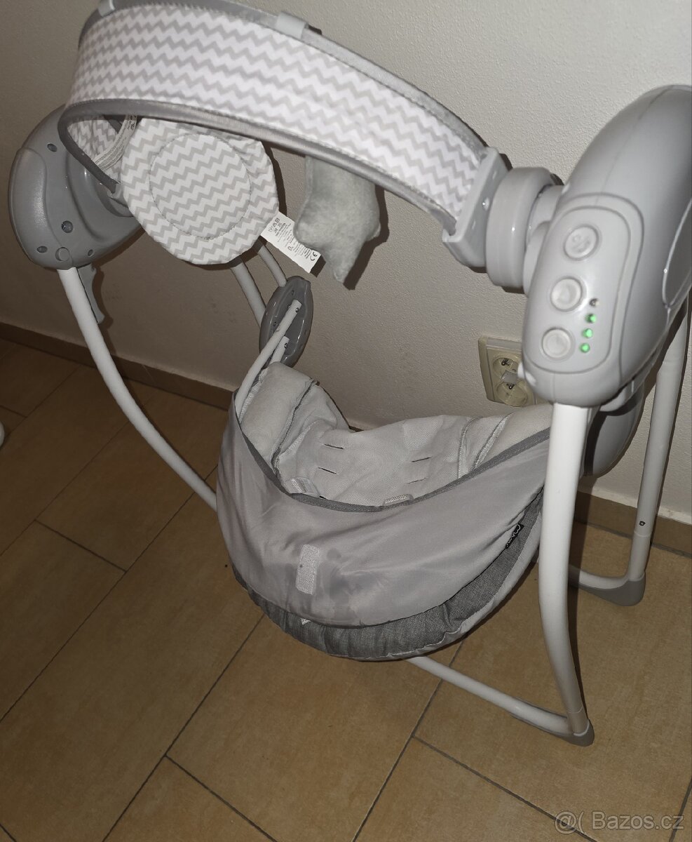Vibrační lehátko + houpačka - 5