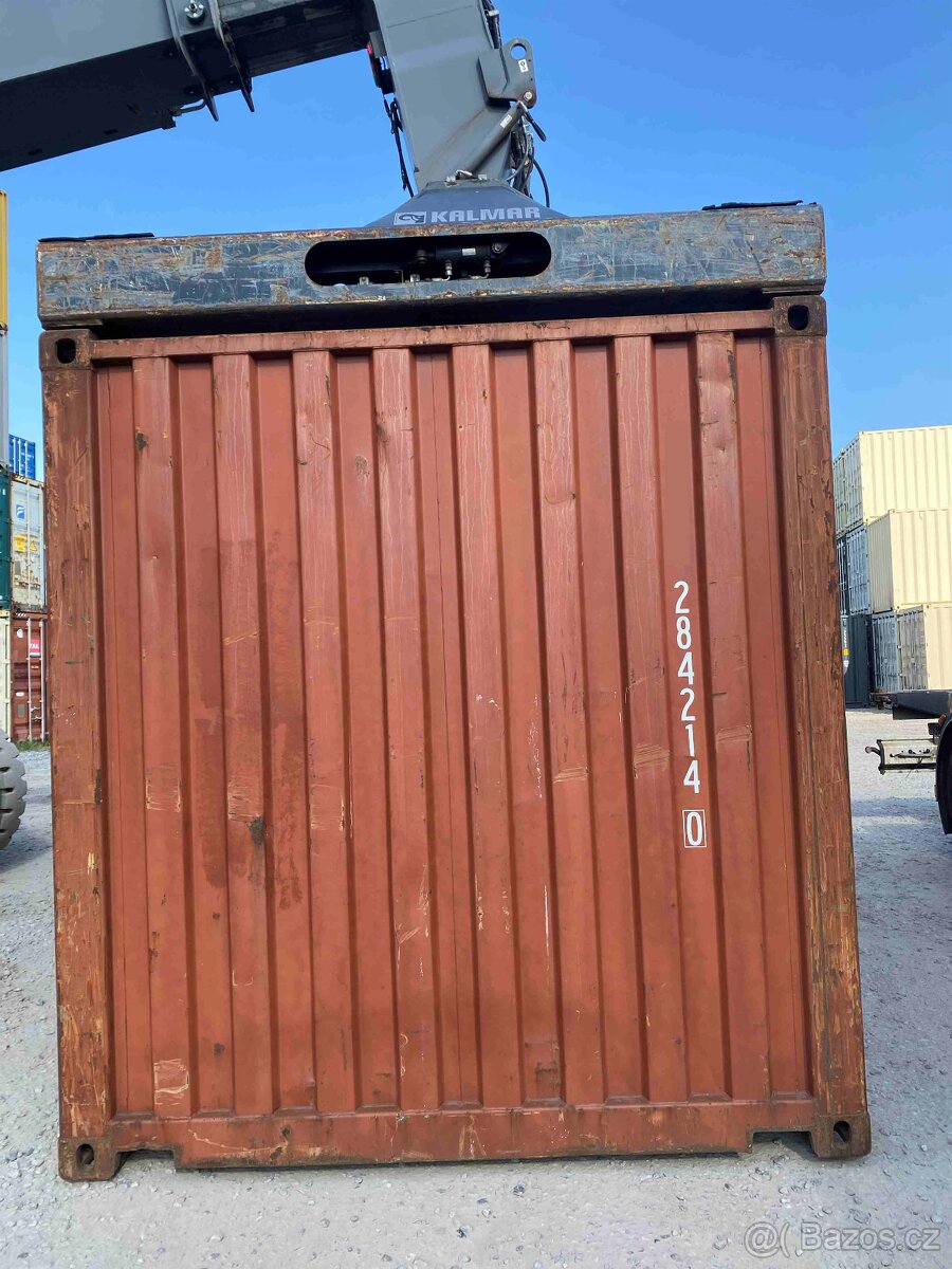Prodám 20’ kontejner – délka 6 m (hnědá) - 5
