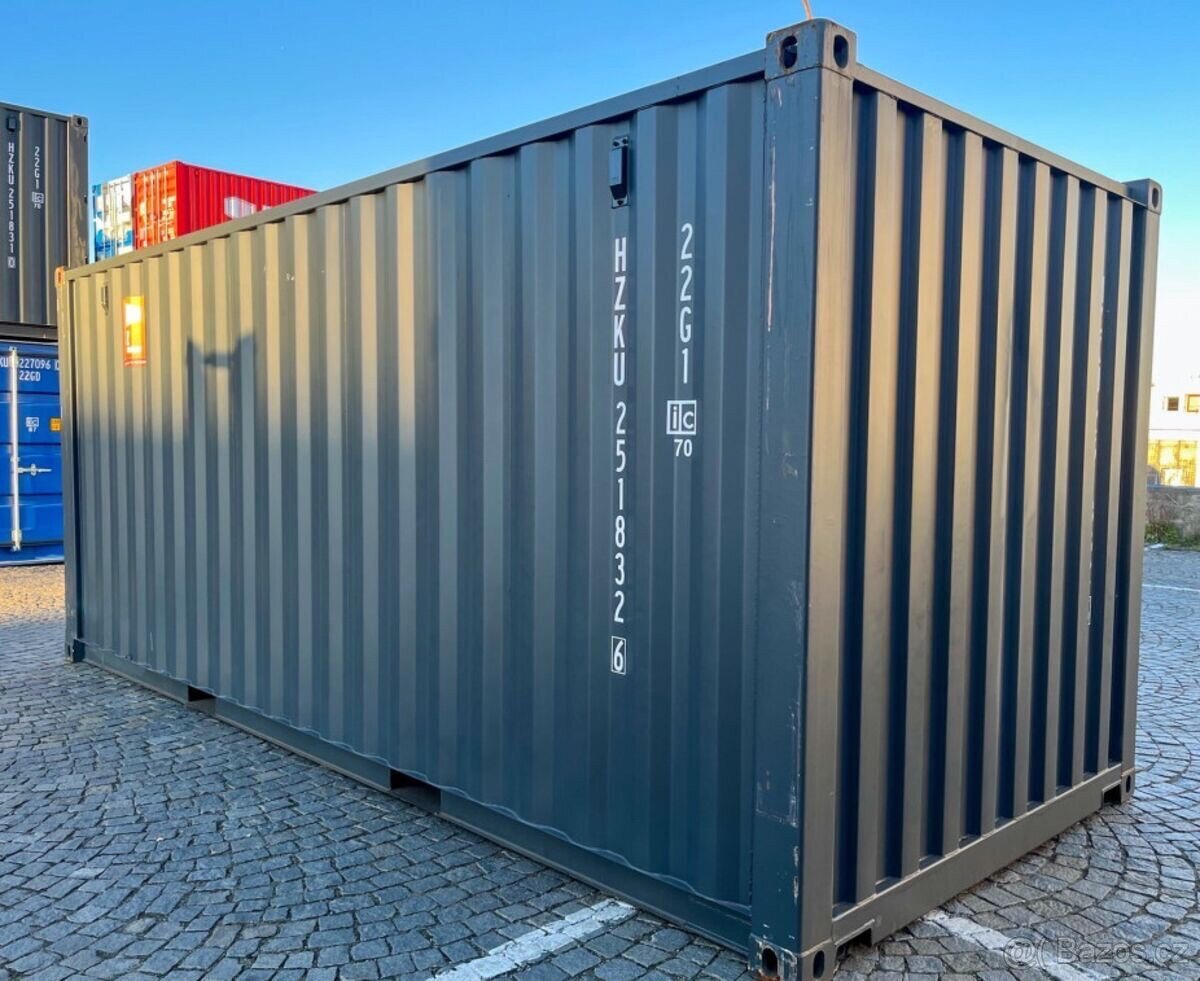 Lodní kontejner 20 - ÚSTÍ NAD LABEM - ŠEDÝ - 5