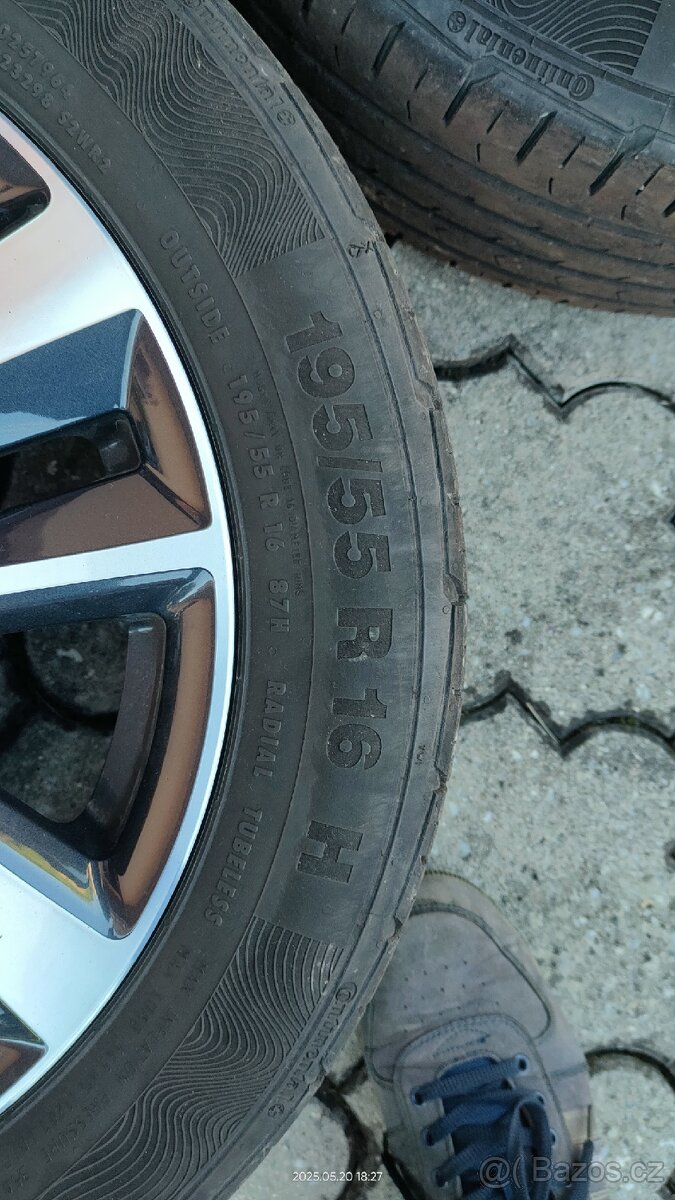 Letní sada 195/55R16 - 5