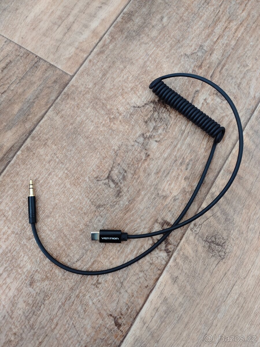 Vention Type-C (USB-C) to 3.5mm Male Spring Audio Cable 1m B - 5