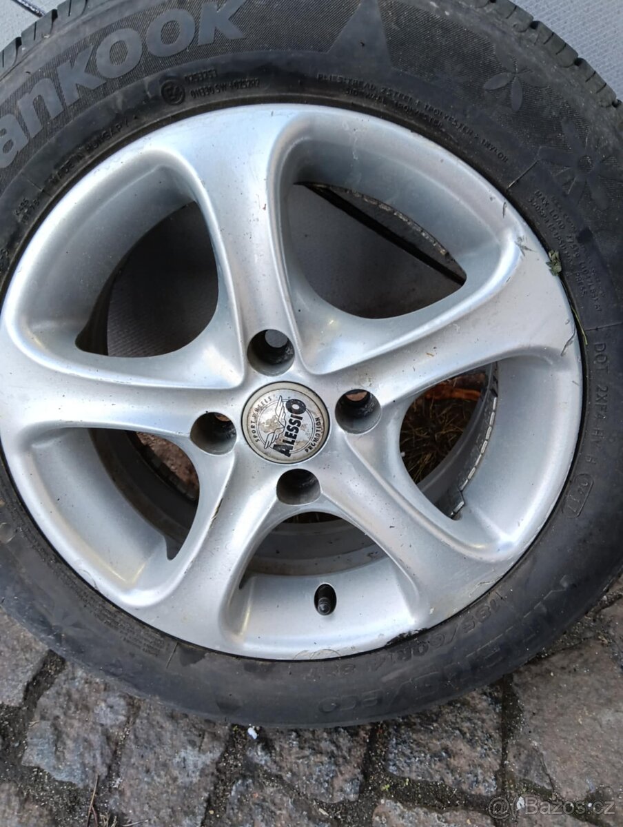 alu kola + pneu R14 - 5