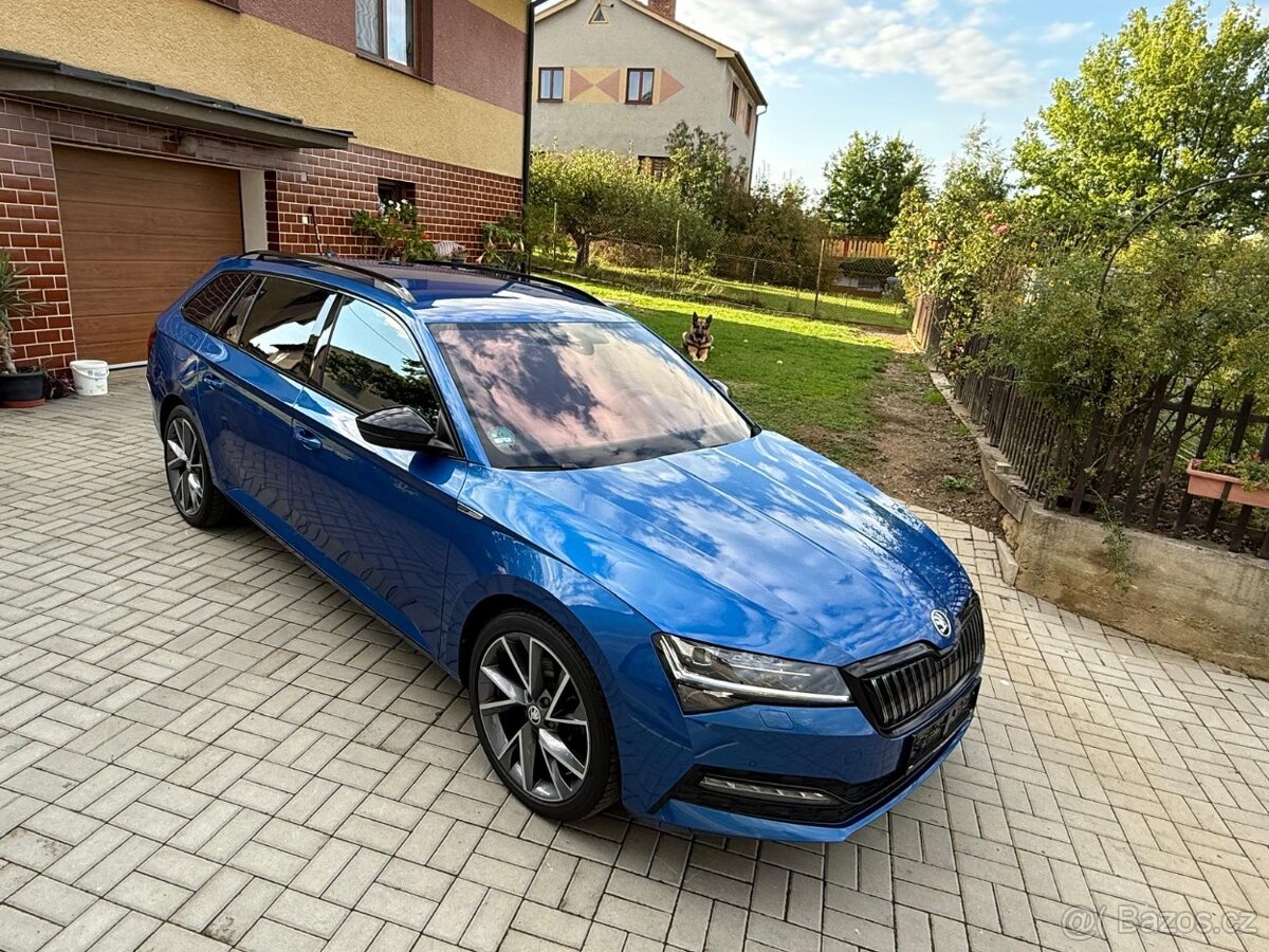 Škoda Superb 3 Combi iV 1.4TSI DSG Sportline/Matrix/120TKm - 5