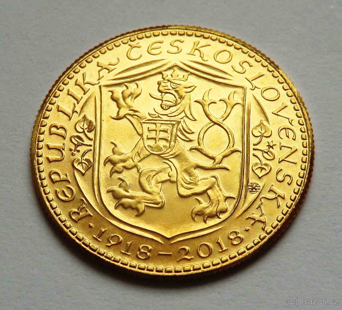 Svatováclavský dukát 2018 s puncem, pouze 100 ks - 5