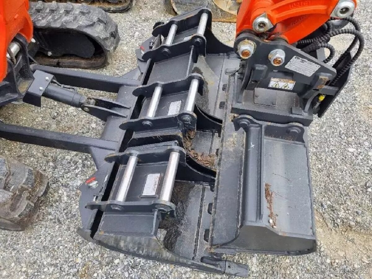 Kubota KX19-4•Minibager+3 lyžice(11.77 kW,1,8t,1110mth) - 5