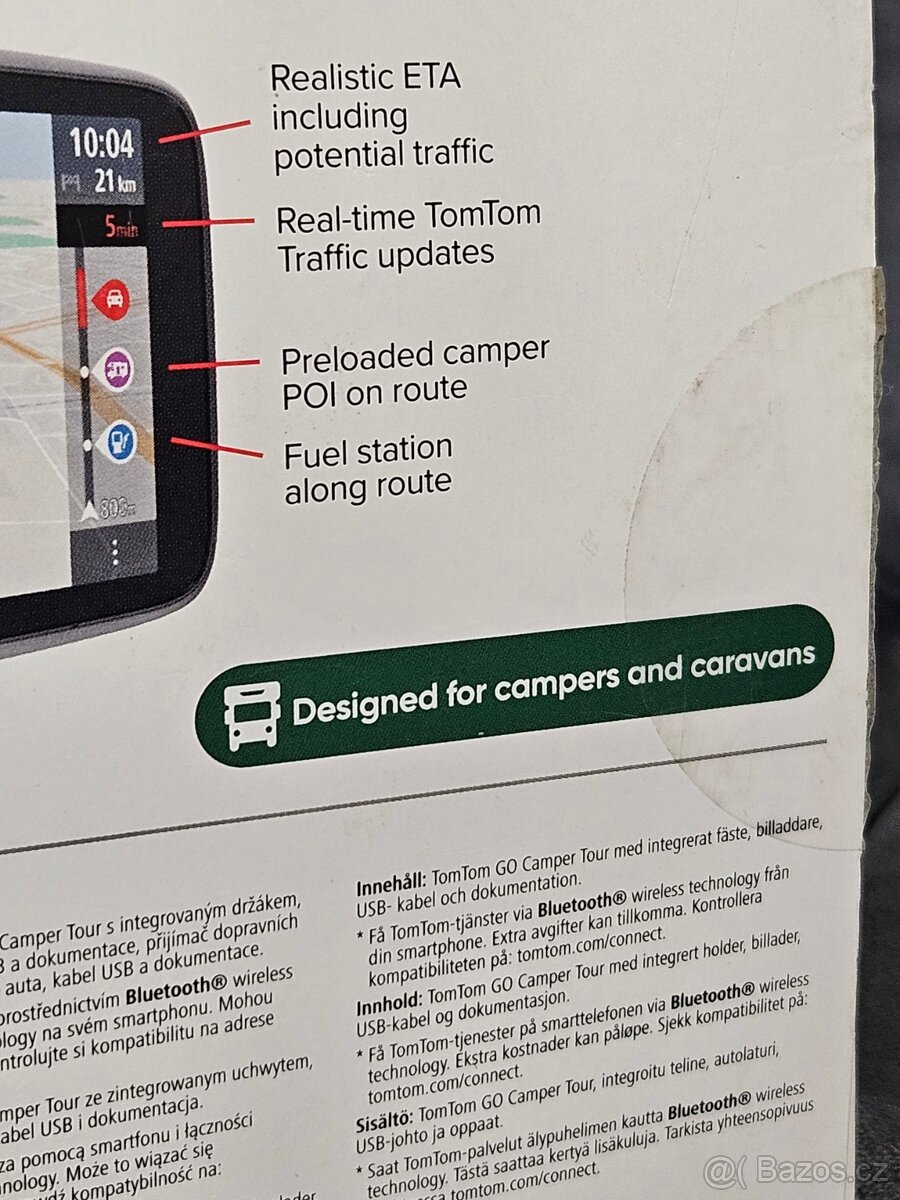 TomTom GO Camper Tour – NOVÁ, rozbalené - 5