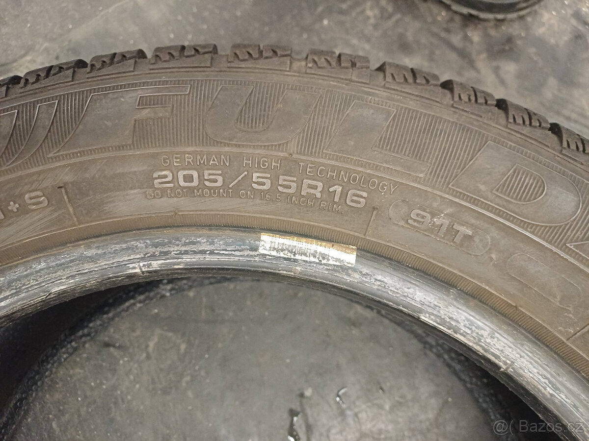 Zimní pneu Fulda 205/55/16 91T - 5
