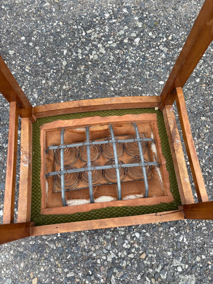 Art deco taburet - 5