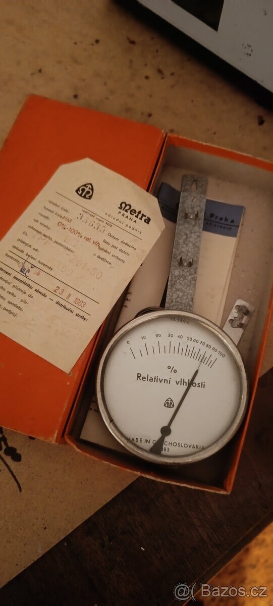Starý měřák, termograf, přístroje - 5