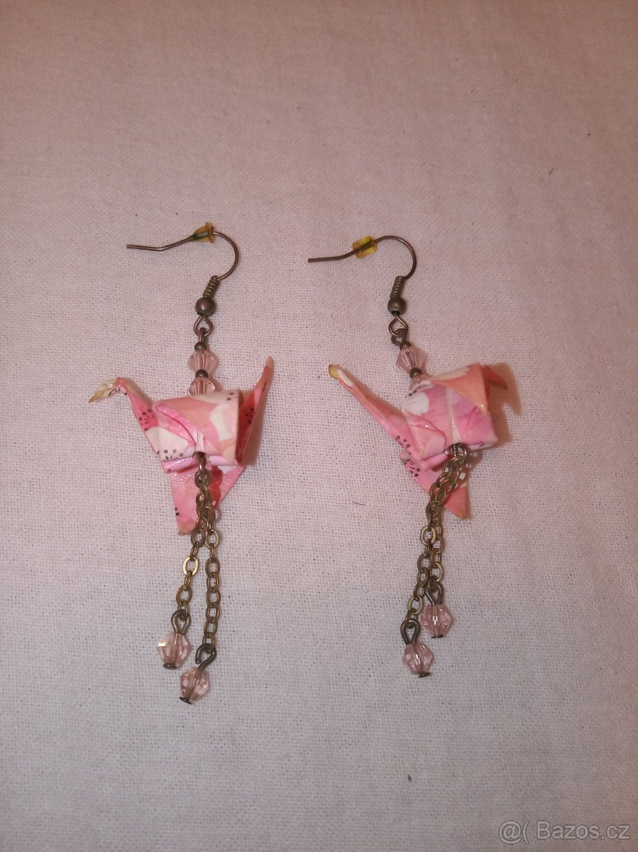 Stříbrné šperky, náušnice a korálky na ruku - 5