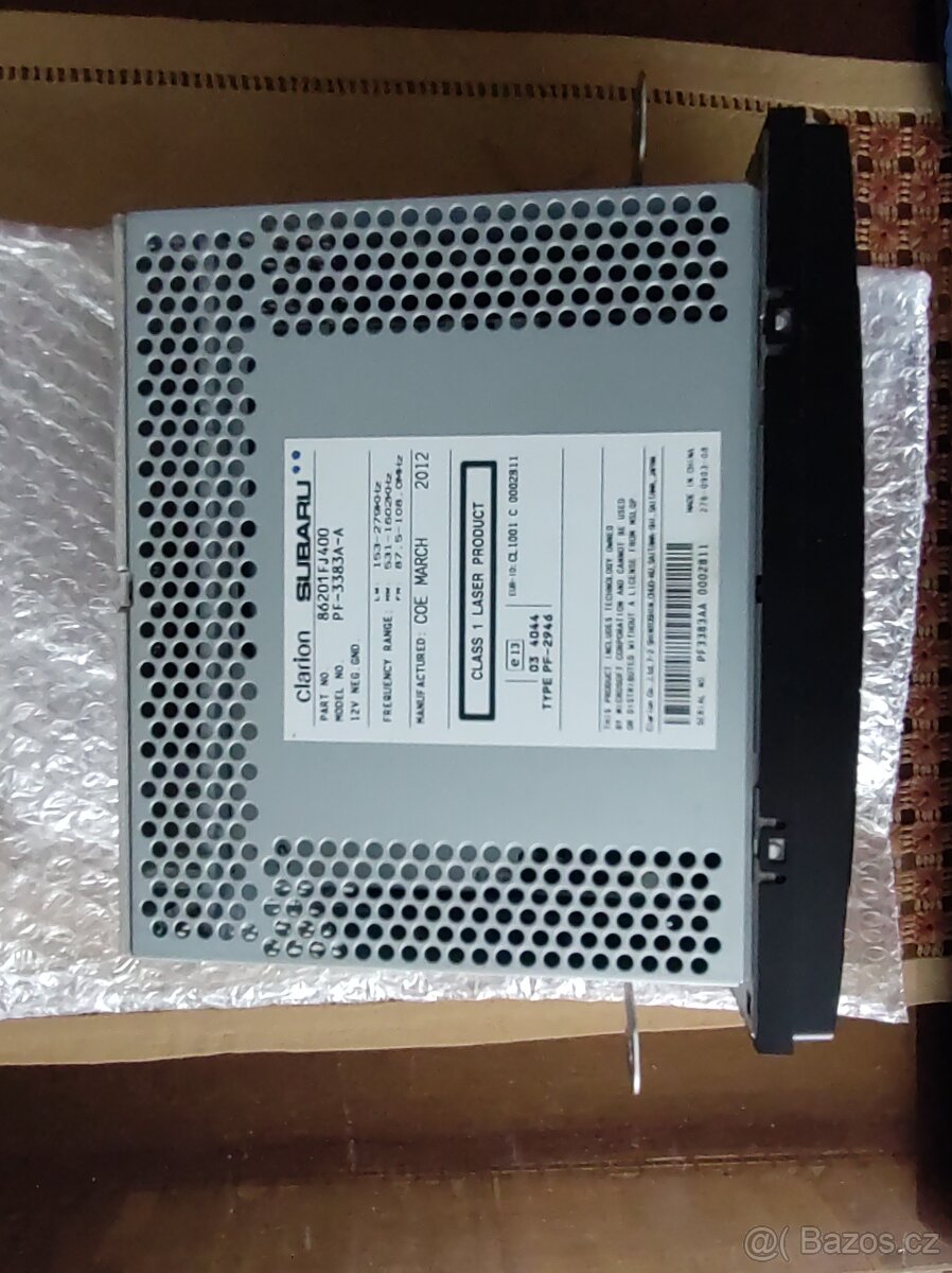 Autorádio Clarion do Subaru XV - 5