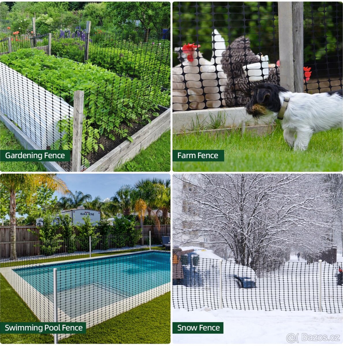 plot mobilní plot 30 m dlouhý 1 m vysoký - 5