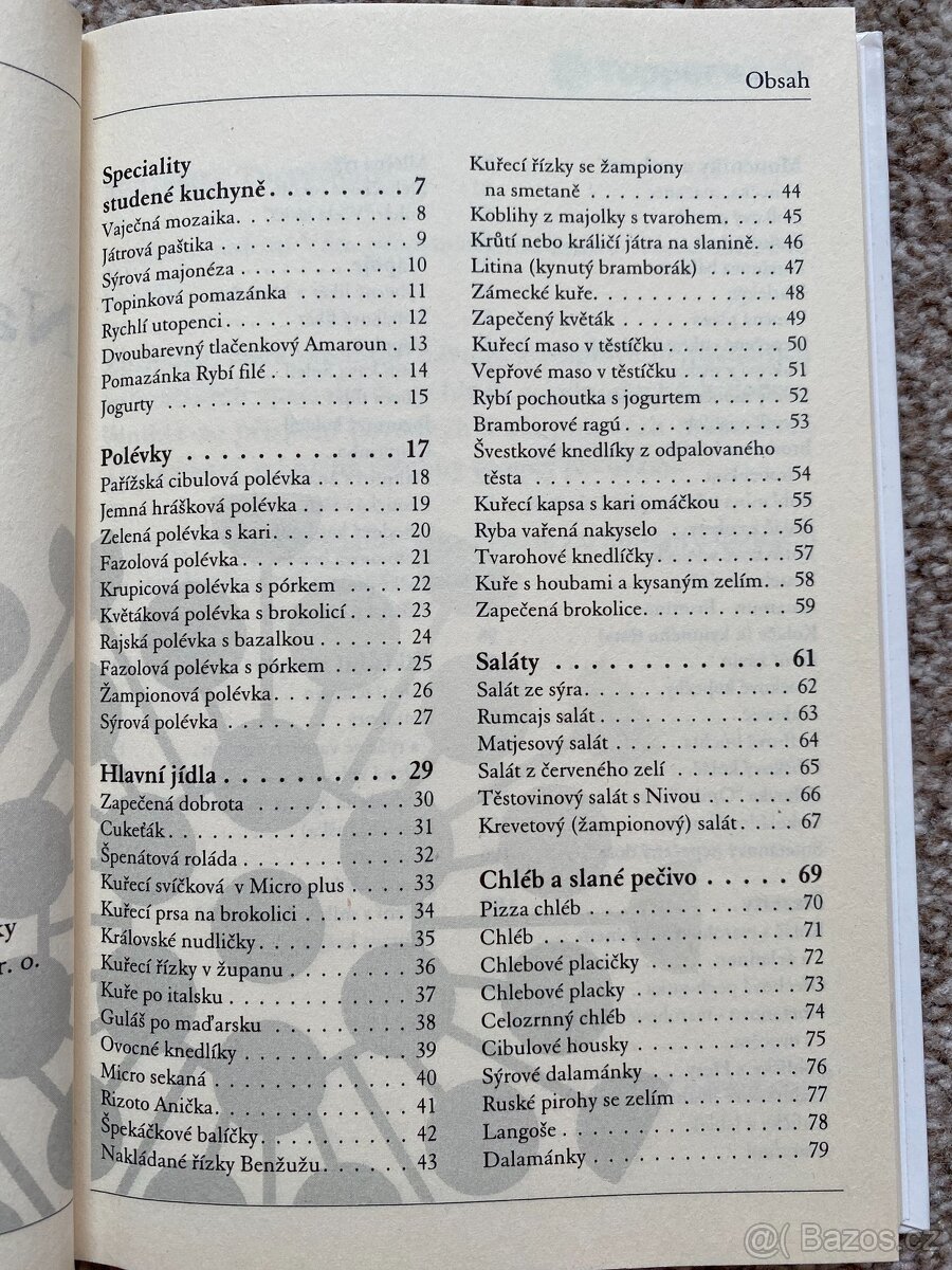 Nová kniha Naše oblíbené recepty - 5