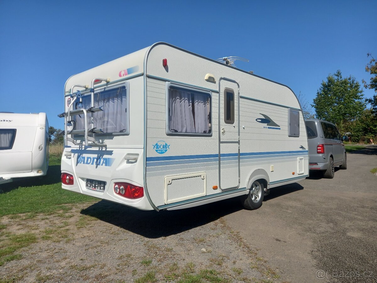 Prodám karavan ADRIA adora 462 PU. EL.POJEZD, PŘEDSTAN