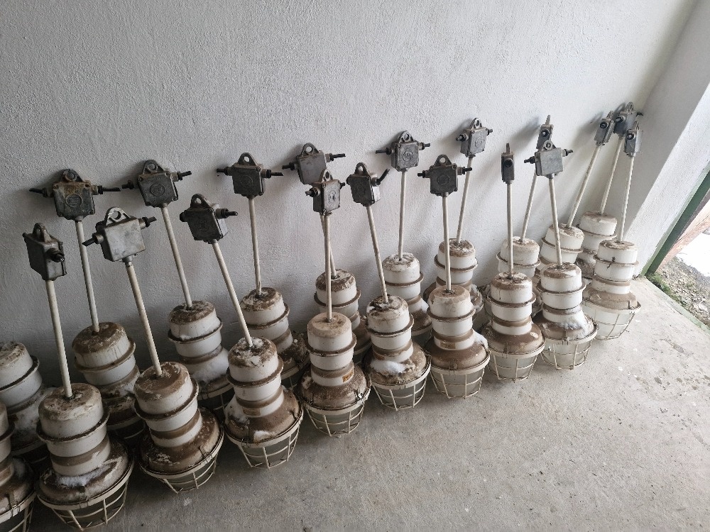 55x stare industrialni halove lampy - 5