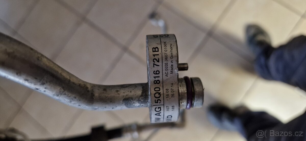 Škoda Octavia klimatizace trubky - 5