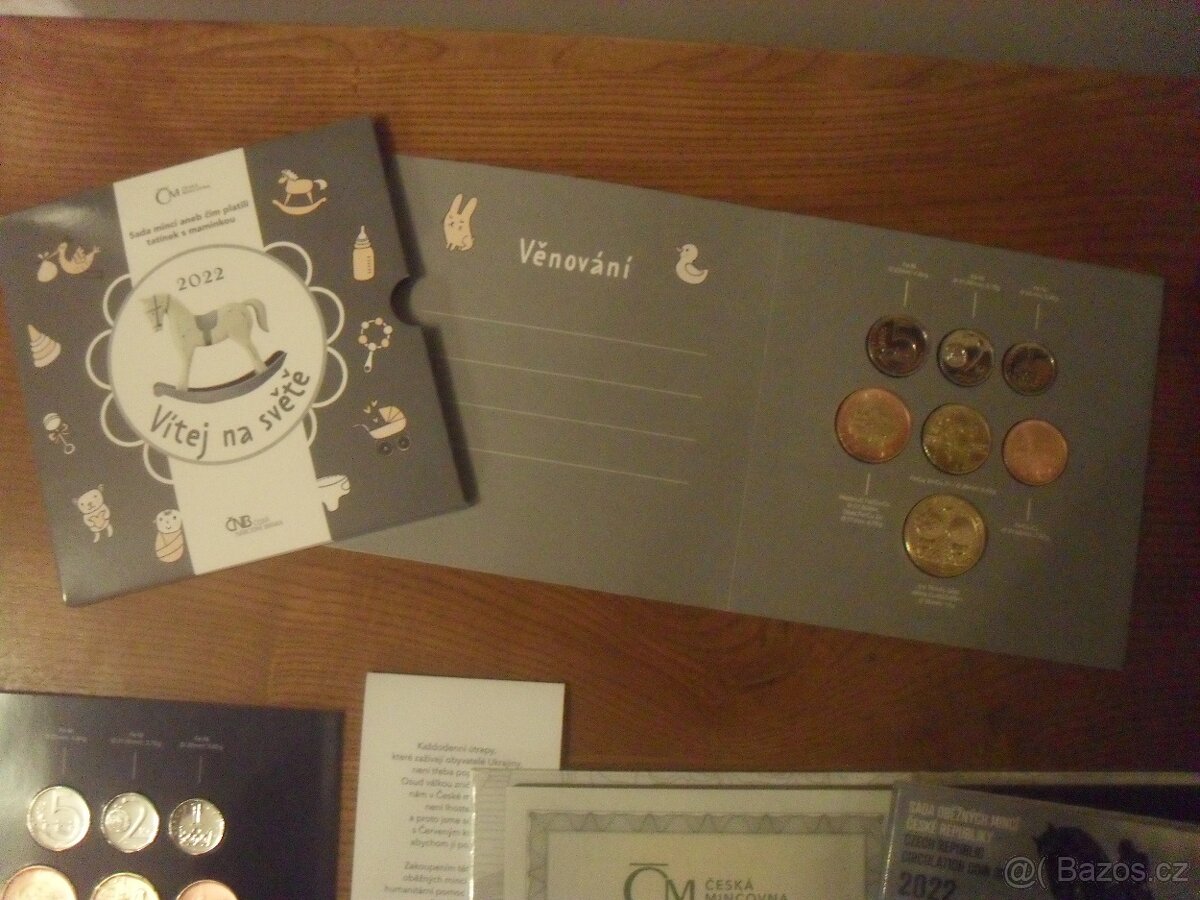 Sada oběžných mincí 2022 ČR komplet - 5