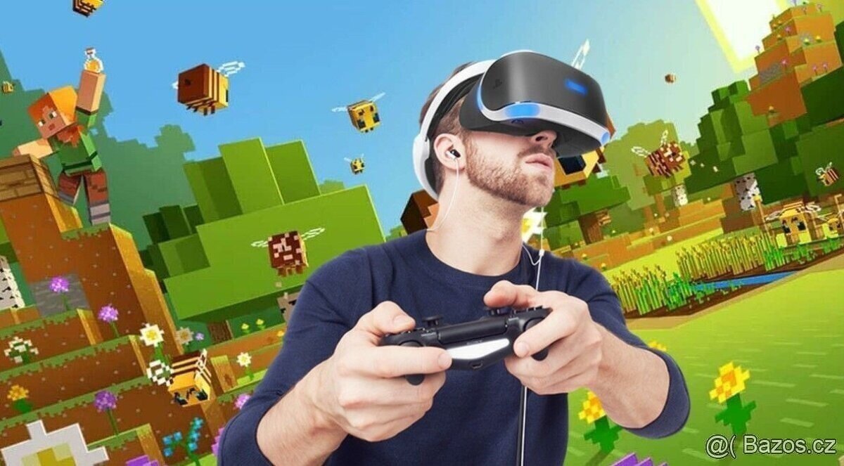 PlayStation VR + kamera + MINECRAFT VR - 5