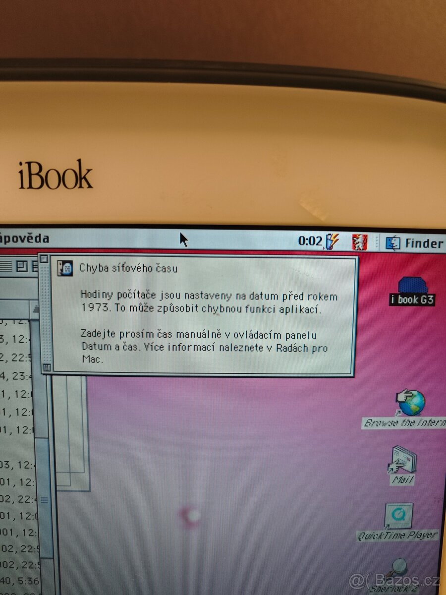 UNIKÁTNÍ SET 3x APPLE (2x iBook G3 Clamshell + PowerBook) – - 5