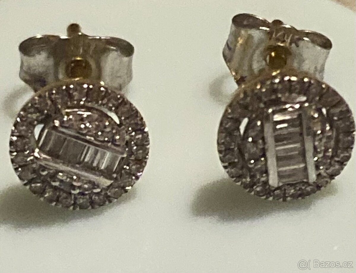 Náušnice Altman daimond FE 8199 - 5