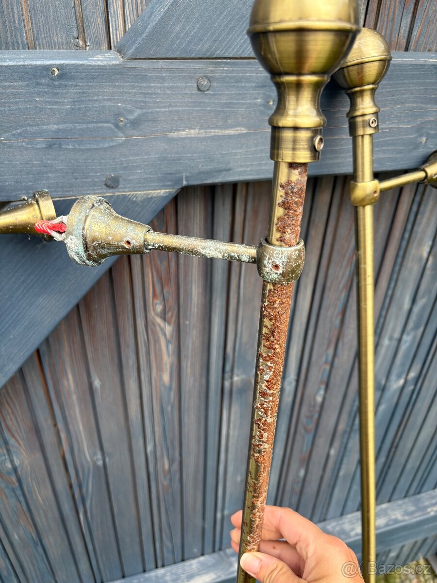 Tři konzole / garnyže na záclony - 5