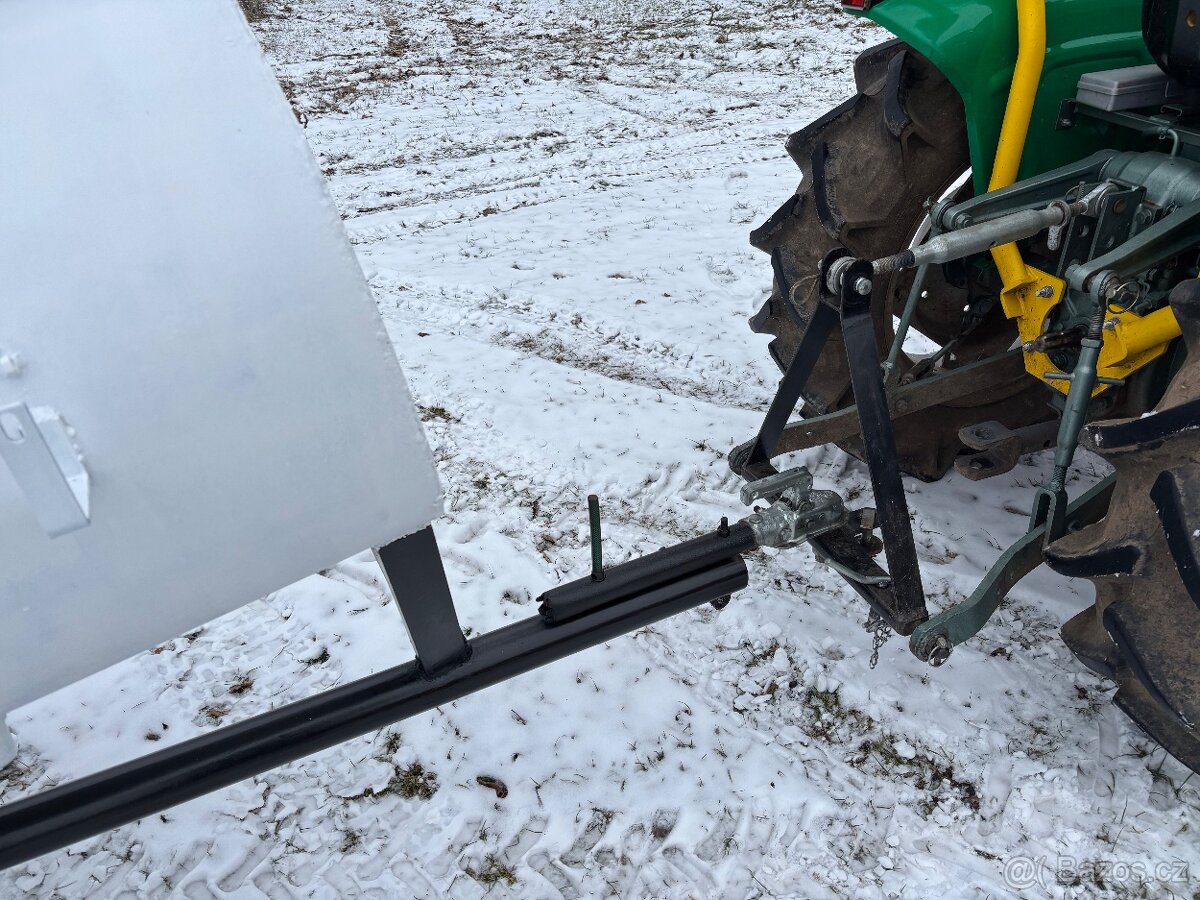 Cisterna na vodu za malotraktor, auto, čtyřkolku, UTV - 5