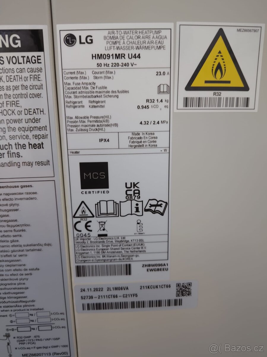 Tepelné čerpadlo LG - 5