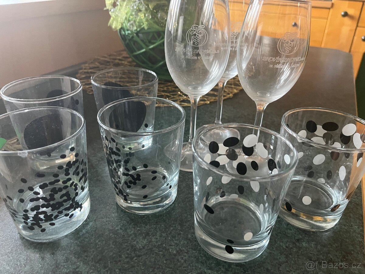 Talíře, sklenice - 5