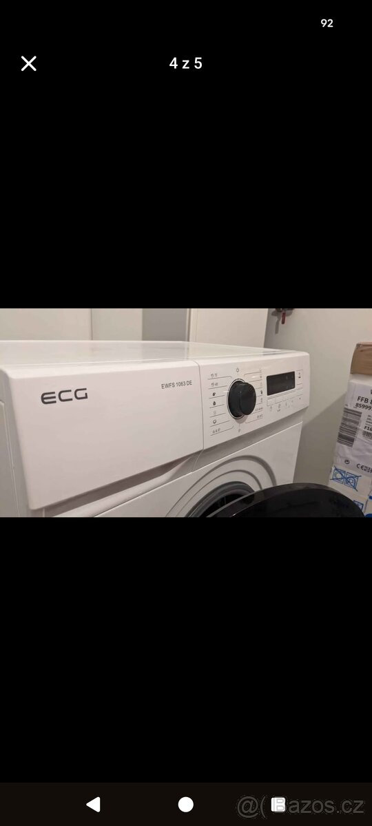 pračka ECG Slim40cm - 5