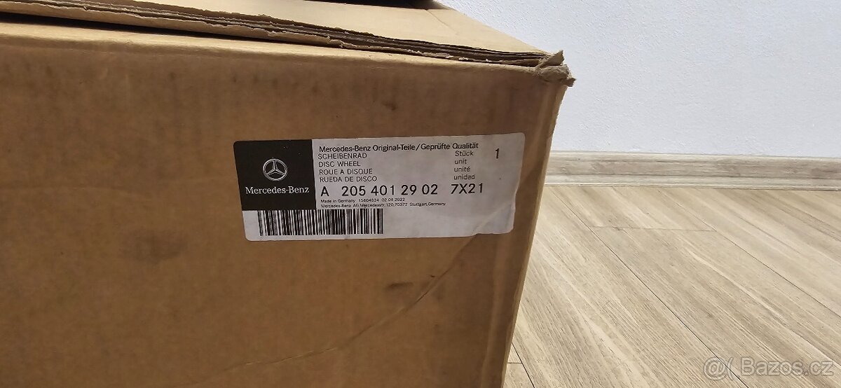 Nové kolo Mercedes C (W205) 18" - sleva 68% - 5