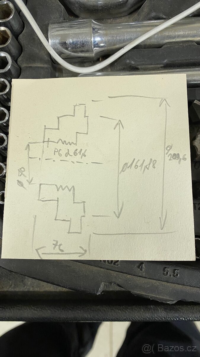 Příruba 200 - soustruh sv18 s-28 sklíčidlo univerzalka - 5