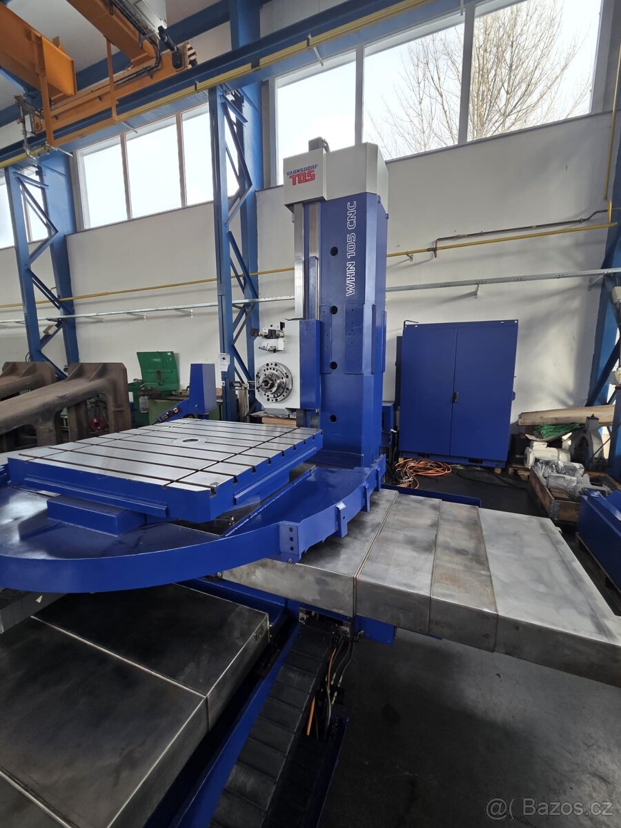 Vodorovná vyvrtávačka WHN 105 CNC - 5